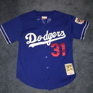 Mike Piazza Los Angeles Dodgers Baseball Jersey